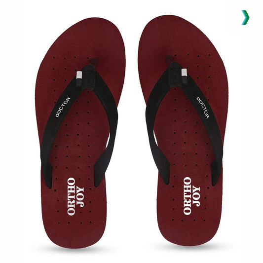 ORTHO JOY Doctor Orthopedic Slippers For Ladies Daily Use.