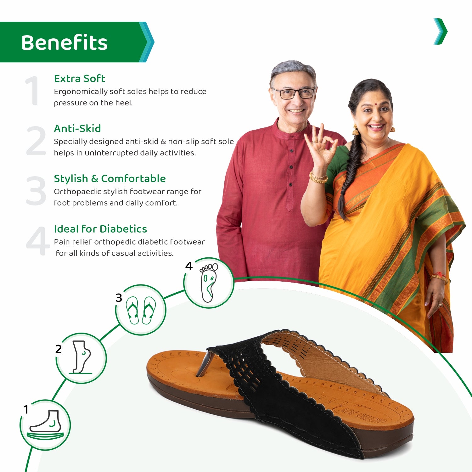 Buy doctor slippers | Orthopedic slippers for women
