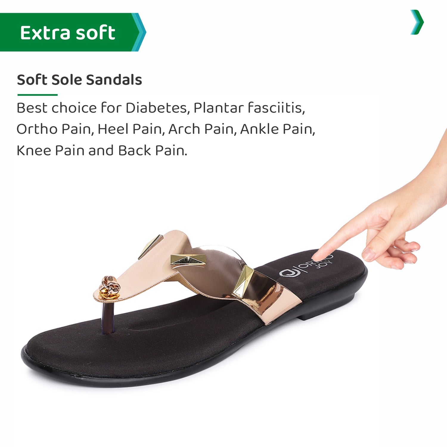 ORTHO JOY Comfortable flat sandals