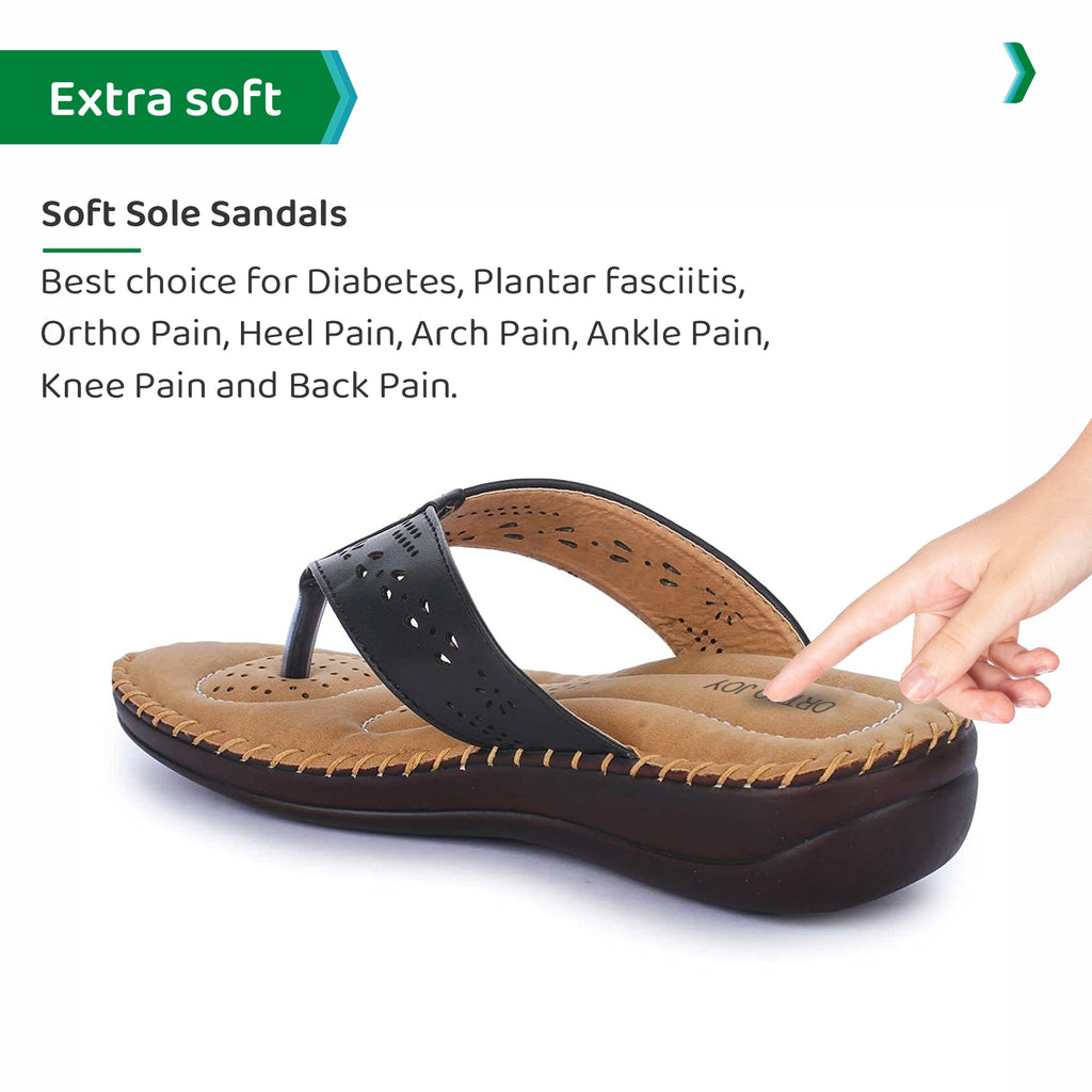 Buy Extra Soft Women's Doctor Ortho Slippers at best price – OrthoJoy