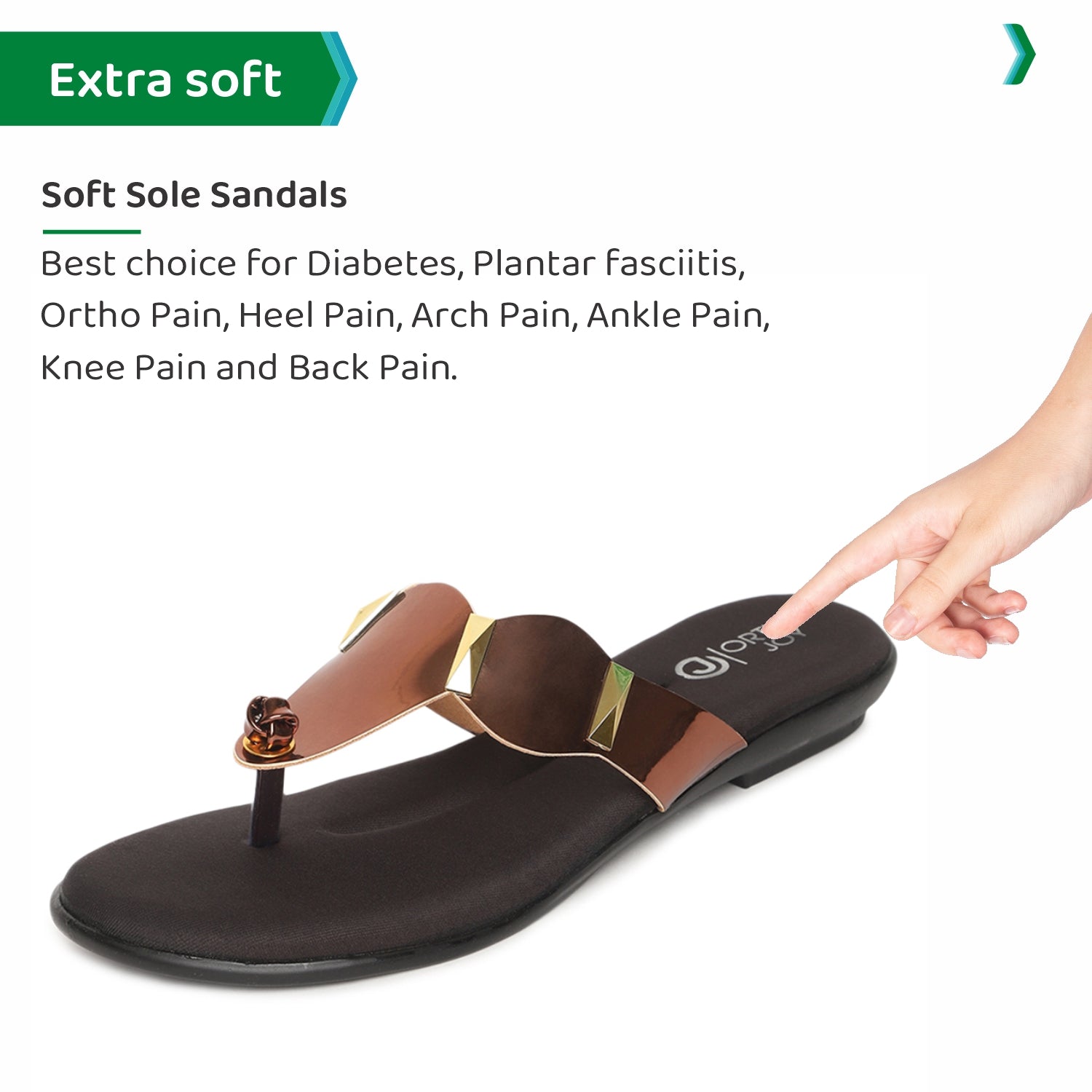ORTHO JOY Comfortable flat sandals