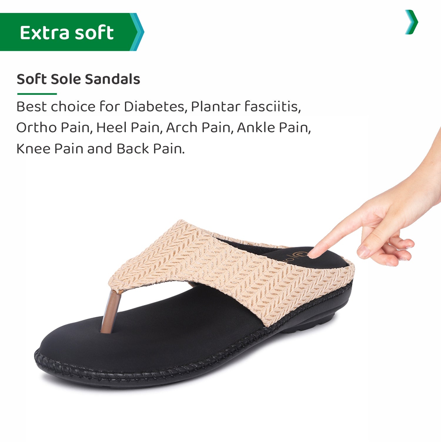 Buy Bronze Flat Sandals for Women by Doctor Extra Soft Online | Ajio.com