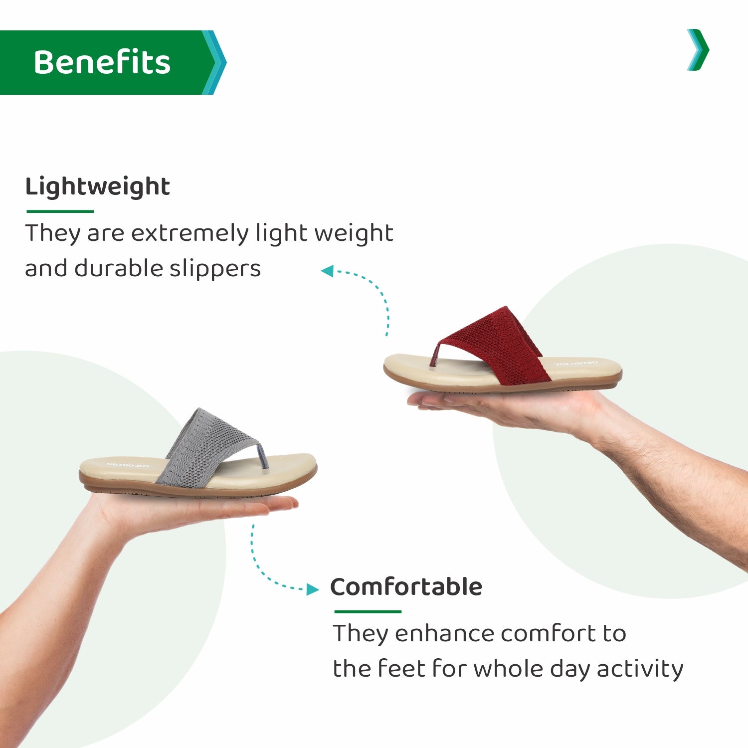 Buy comfortable flat sandals for women at best price – OrthoJoy