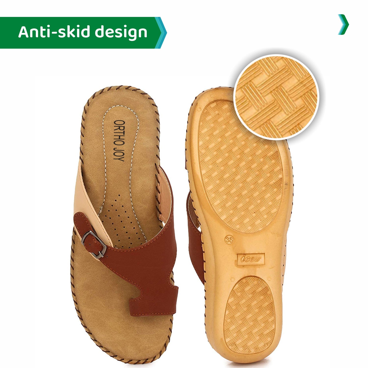 Buy Brown Flat Sandals for Women by Doctor Extra Soft Online | Ajio.com
