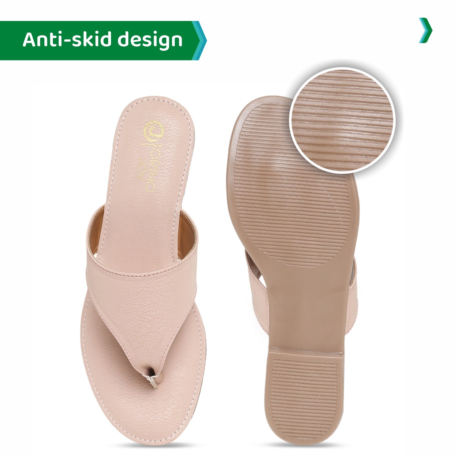 ORTHO JOY Fancy doctor Stylish slippers for women