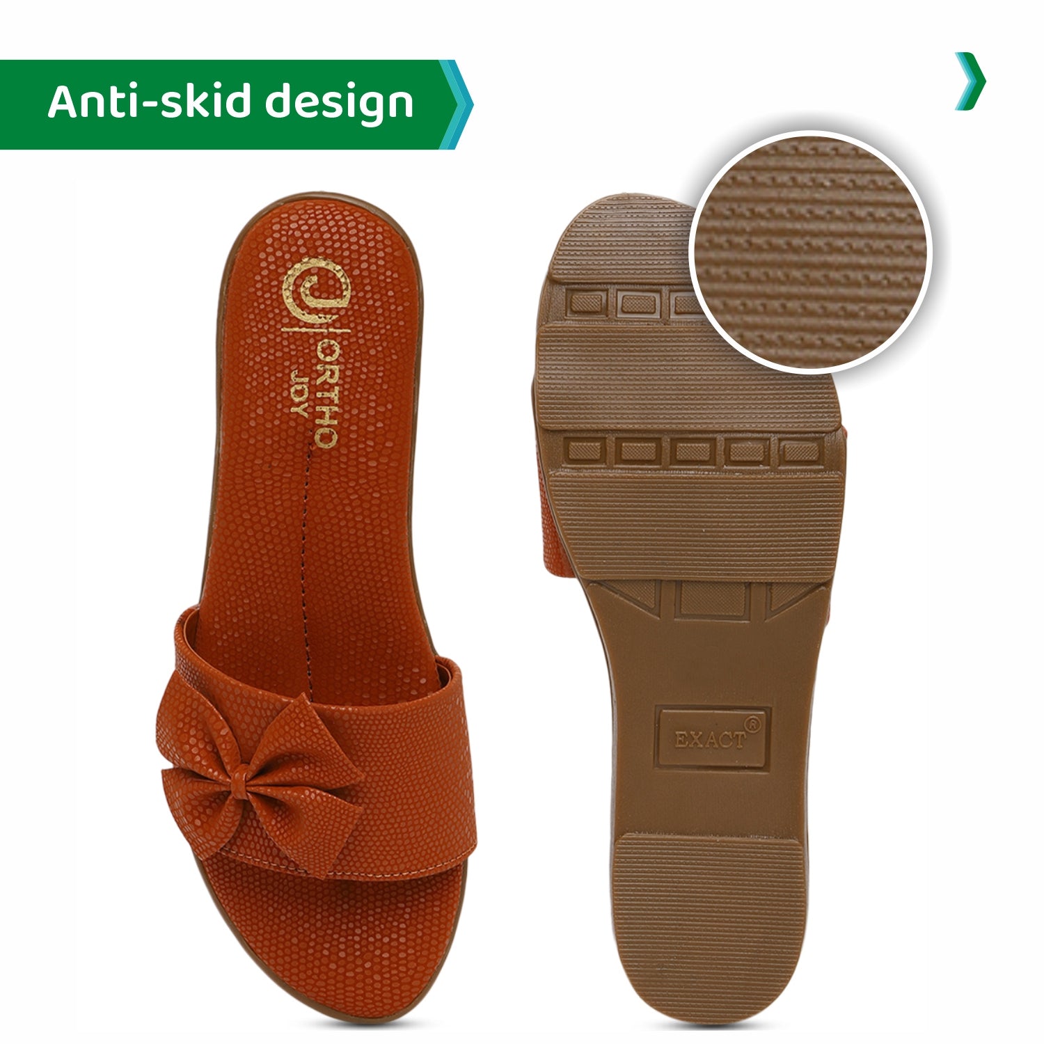 ORTHO JOY doctor slippers | Soft Fancy Footwear