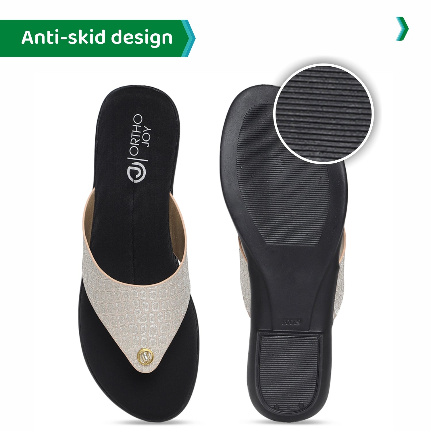 ORTHO JOY Fancy doctor Casual slippers for women