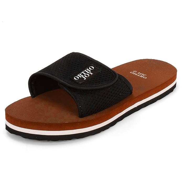 ORTHO JOY Doctor Slippers & Flip-Flops for Men – Orthopedic Comfort Footwear