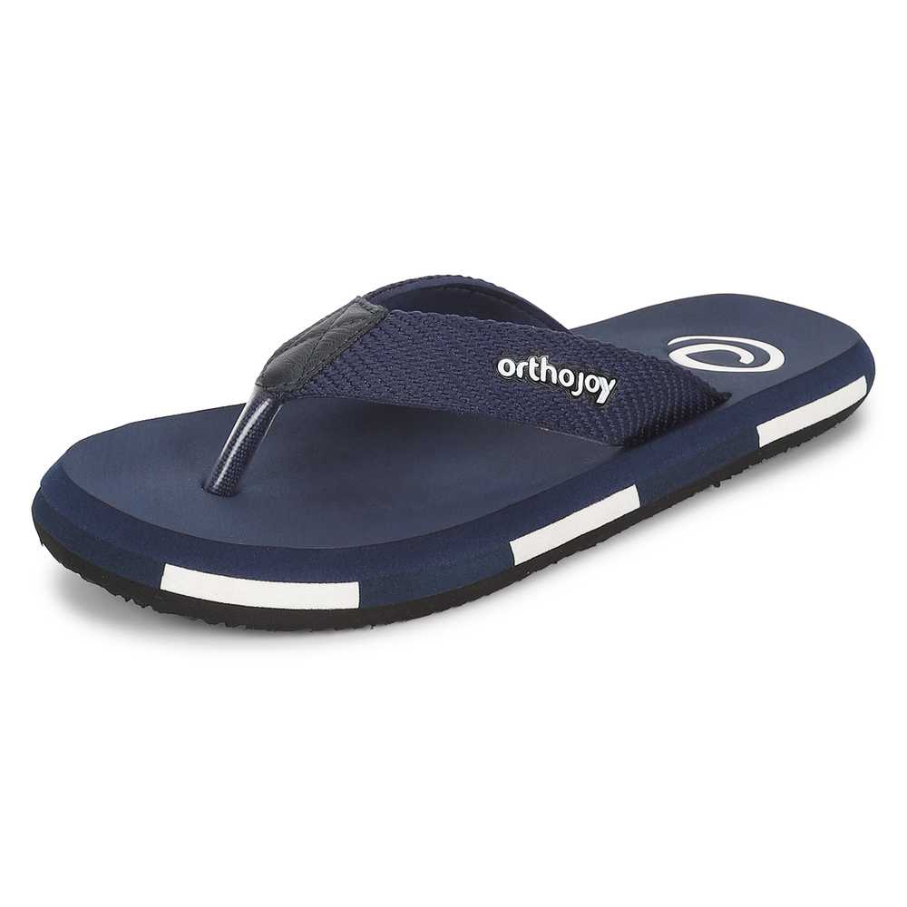 ORTHO JOY Extra Soft Doctor Ortho Slippers for Men – Comfortable Orthopedic & Diabetic Footwear | Anti-Skid Daily Slippers