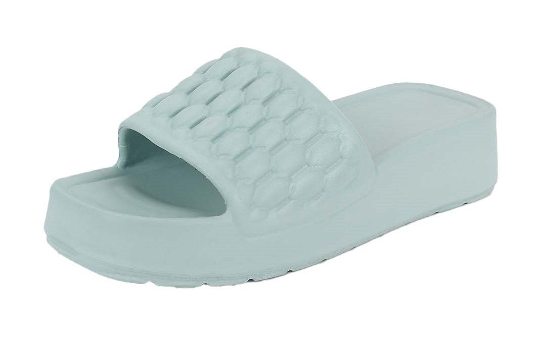 ORTHO JOY Women’s Waterproof EVA Flip-Flops – Everyday Anti-Slip Cushioned Slides