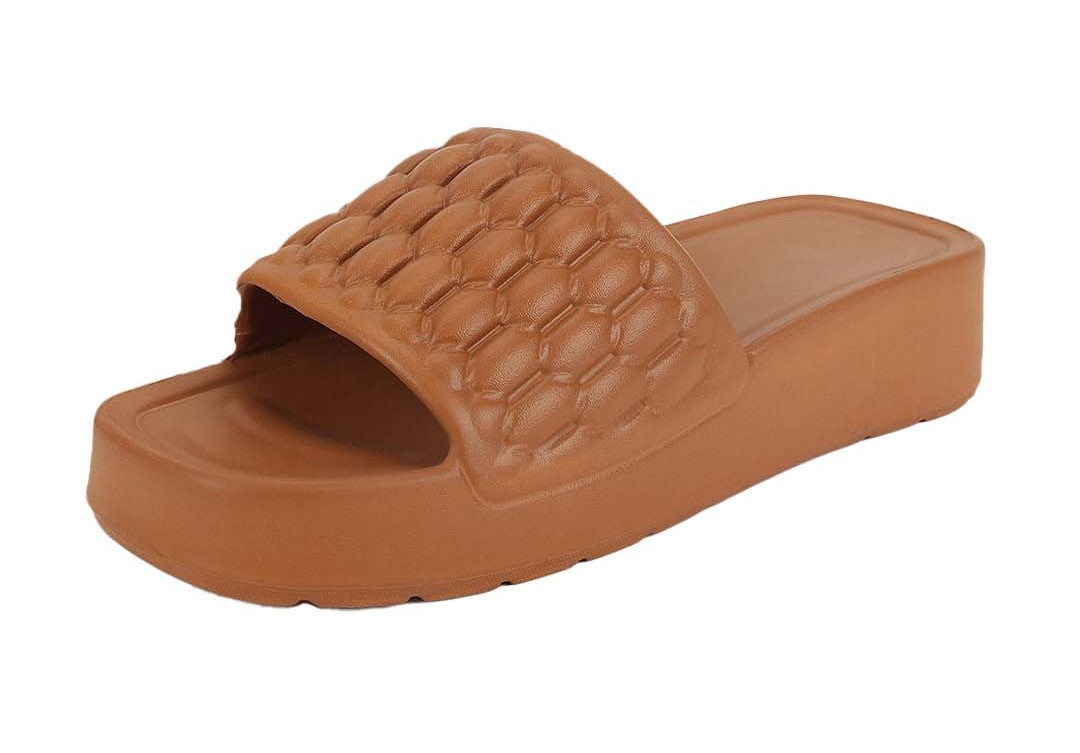 ORTHO JOY Women’s Waterproof EVA Flip-Flops – Everyday Anti-Slip Cushioned Slides