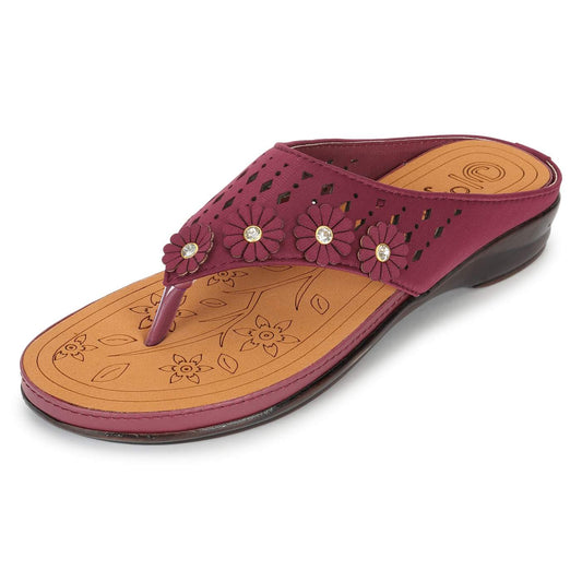 Ortho Joy Women’s Orthopedic Comfort Sandals – Soft Cushioned Arch Support Anti-Slip Daily Wear Footwear