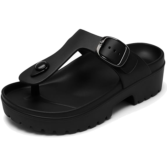 Ortho Joy Women’s Orthopedic Slippers with Arch Support | Adjustable Comfort Sandals for Daily Wear