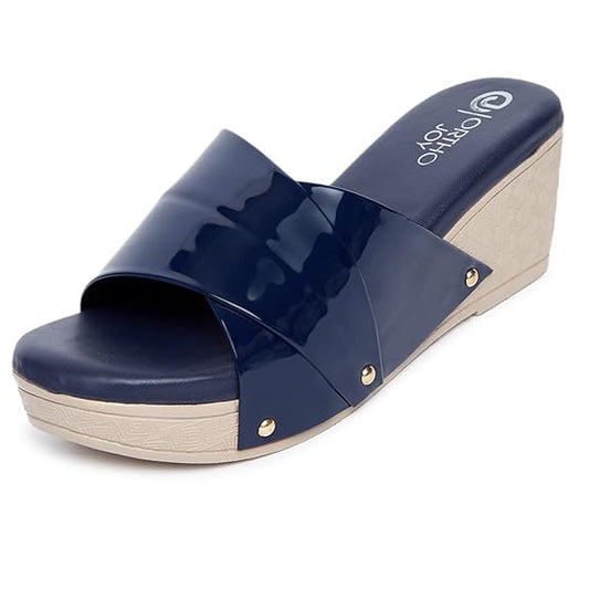 ORTHO JOY Women’s Orthopedic Comfort Slippers | Extra-Soft Cushioned Flip-Flops | Lightweight Anti-Skid Footwear