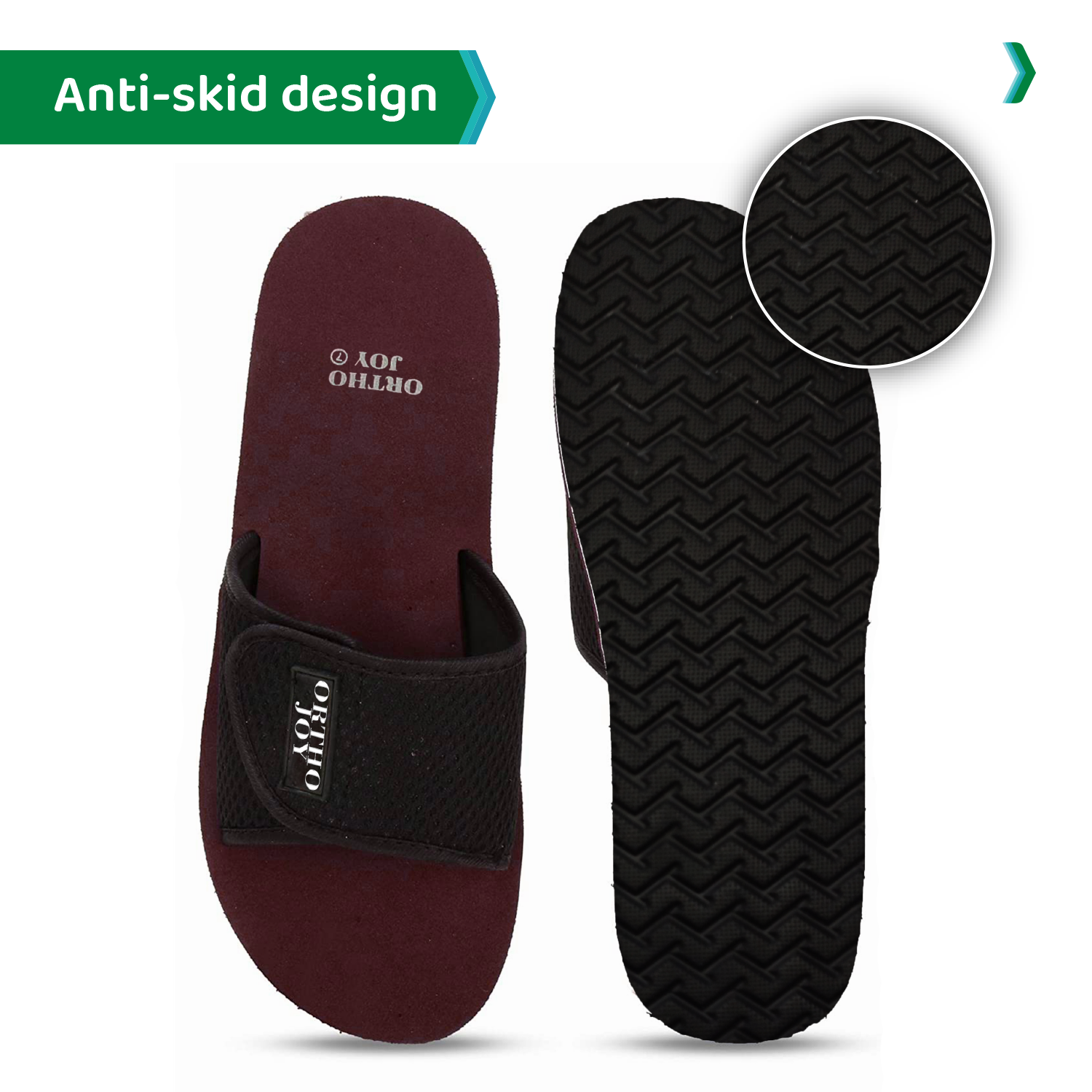 Orthopedic flip top flop sandals