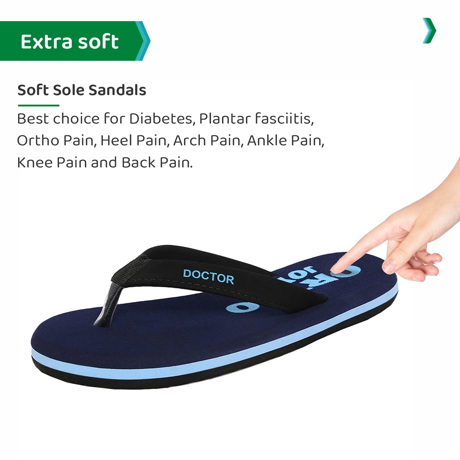 Men's slippers SOXO SUPER SOFT with non-slip sole and PVC insets | SOXO |  Socks, slippers, tights and more