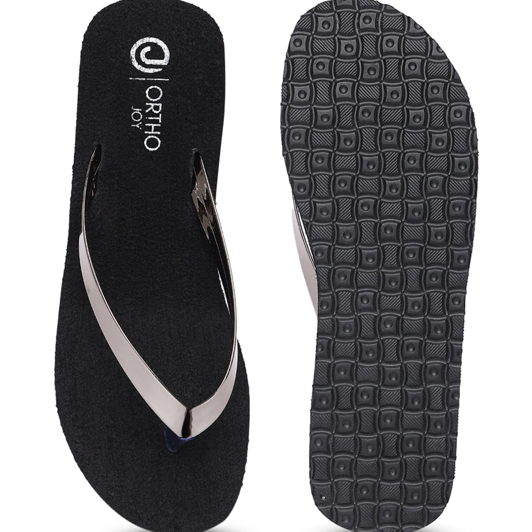 ORTHO JOY Fancy doctor slippers | Flat regular wear slippers