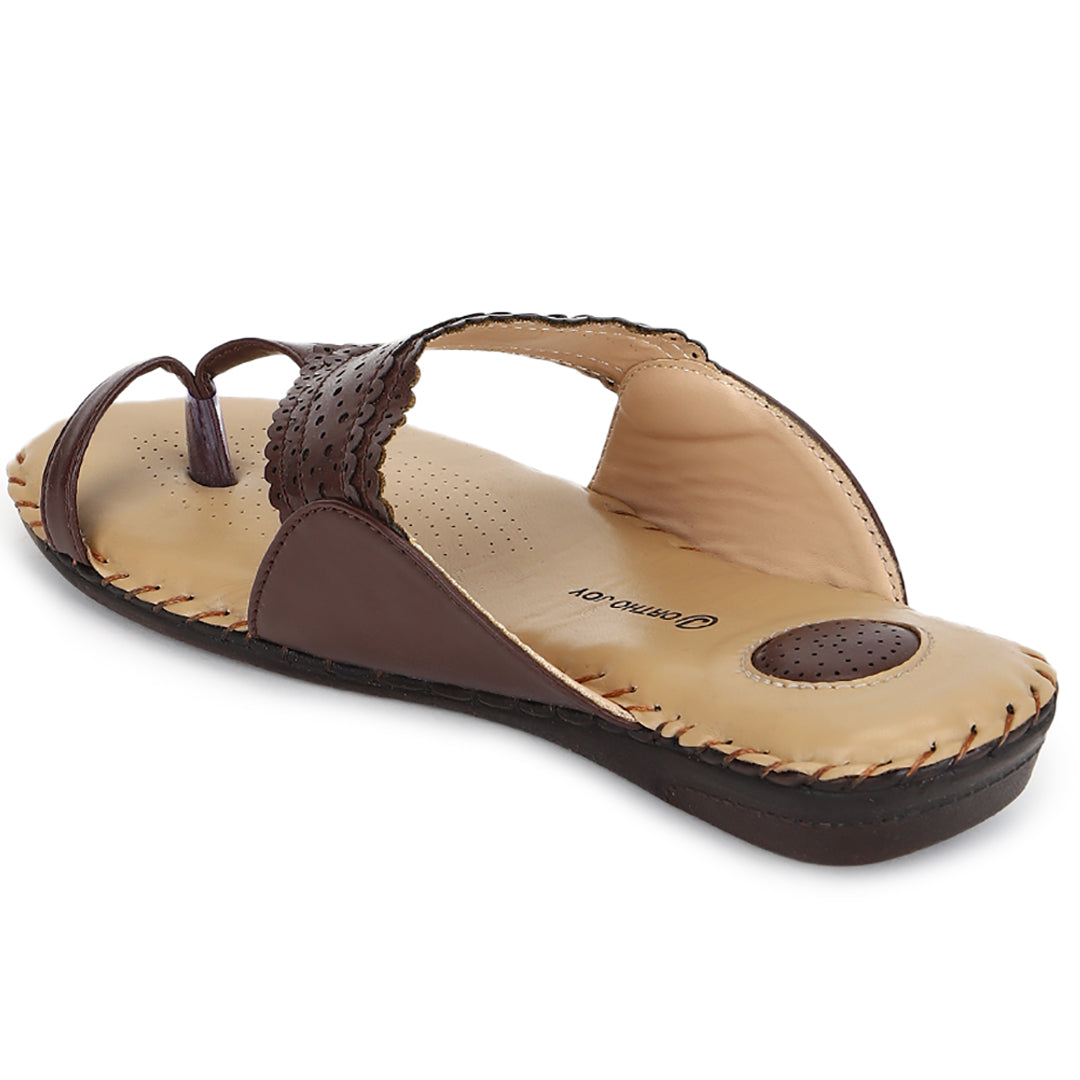 Buy comfortable footwear for ladies | Soft chappal â OrthoJoy